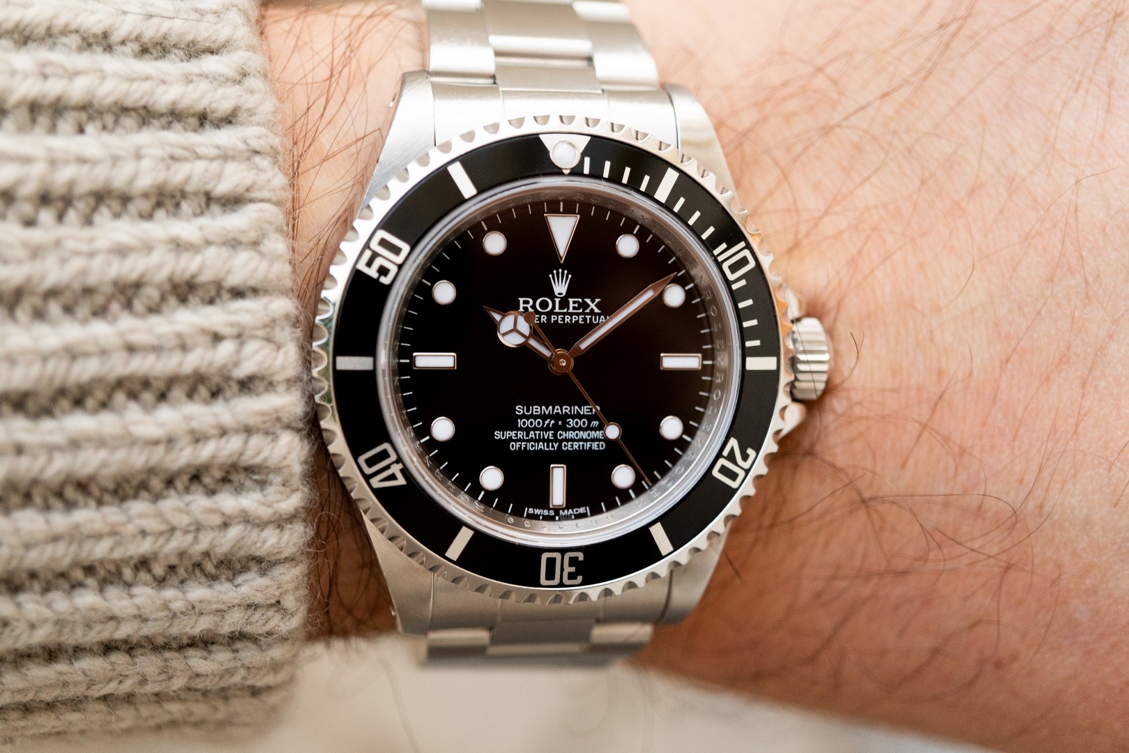 14060M Submariner No Date (G series from 2012 / unpolished / from Austria) – Bild 3