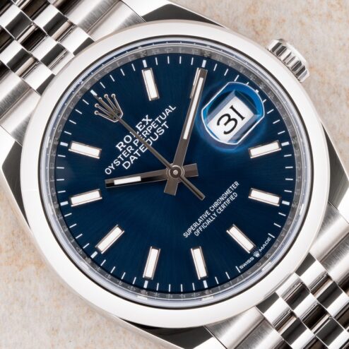 126200 Datejust (2025 / blue dial / jubilee / top condition / germany)