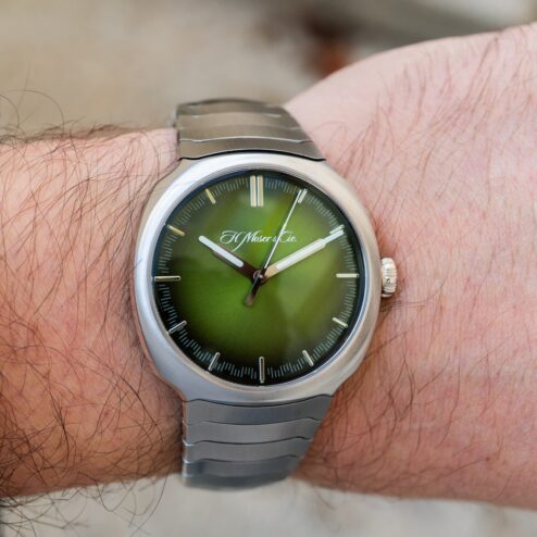 Alternative view of 6200-1200 Streamliner Centre Seconds (2021 / Matrix Green Fume / full set)