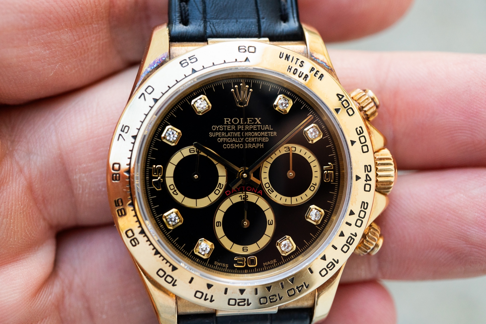 16518 Daytona (black diamond dial / wonderful patina / full set from New Zealand) – Bild 3