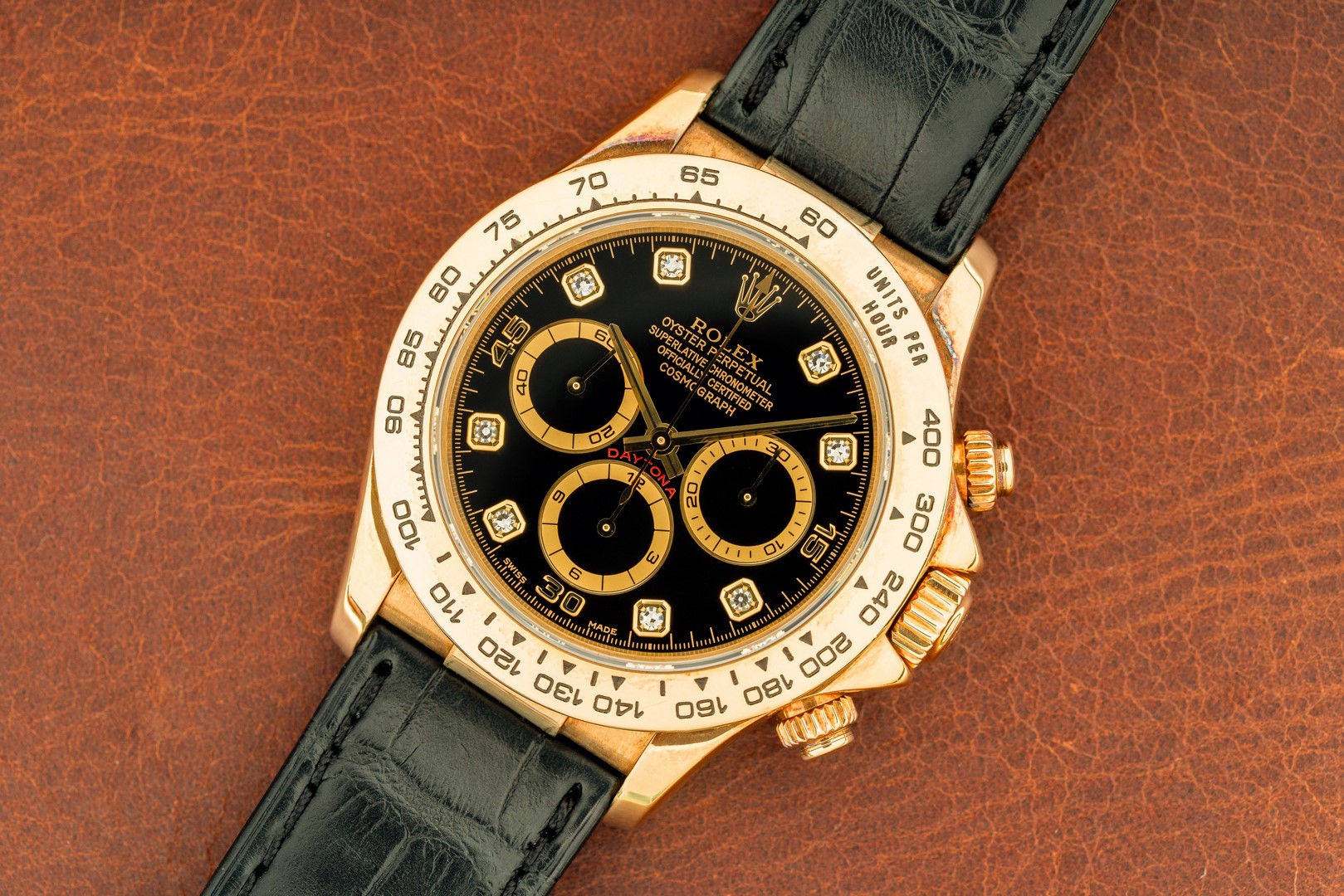 16518 Daytona (black diamond dial / wonderful patina / full set from New Zealand) – Bild 6