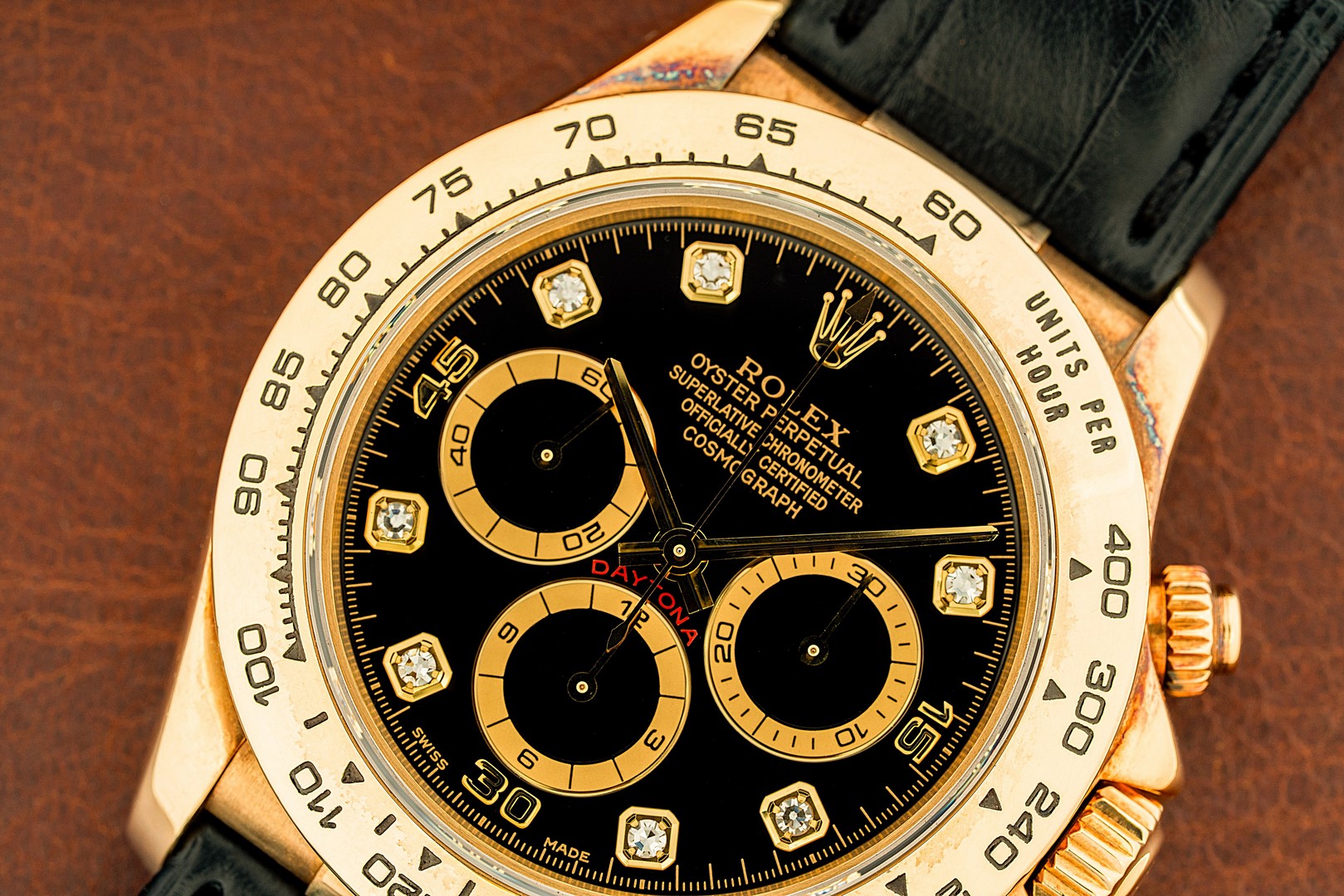 16518 Daytona (black diamond dial / wonderful patina / full set from New Zealand) – Bild 7