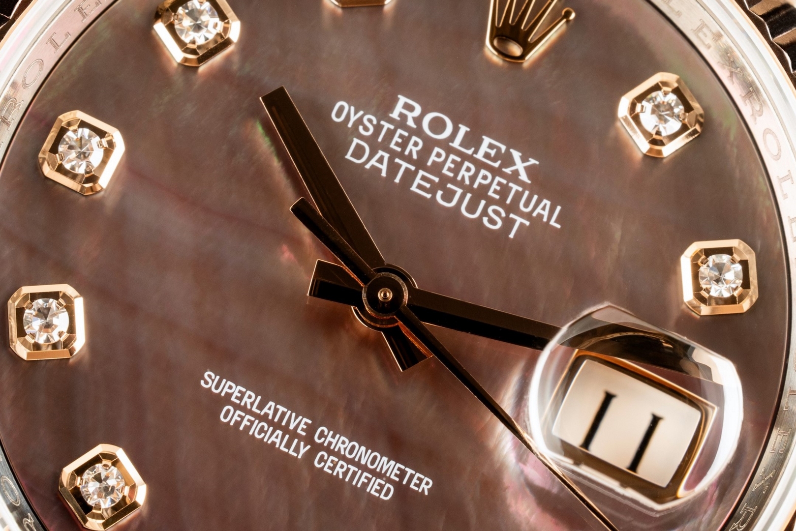 126231 Datejust (steel rose gold / MOP mother of pearl dial / LC 100 full set) – Bild 5