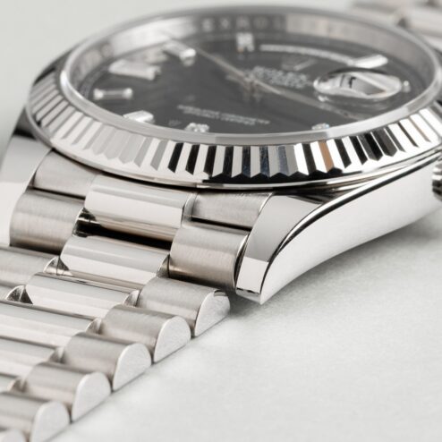 228239 Day-Date (black baguette dial / from NLD / full set with dial code) – Bild 10