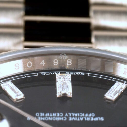 228239 Day-Date (black baguette dial / from NLD / full set with dial code) – Bild 12
