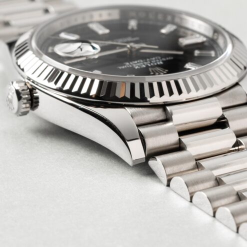 228239 Day-Date (black baguette dial / from NLD / full set with dial code) – Bild 9