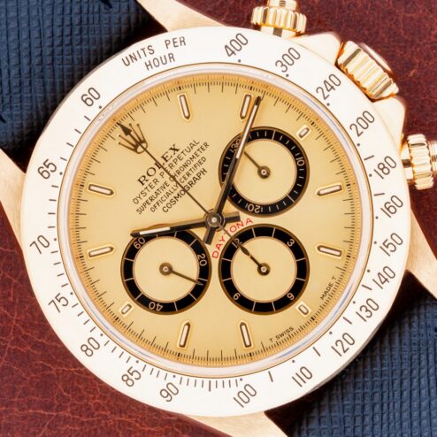 16528 Daytona Zenith (wonderful condition / box papers / inverted six dial)