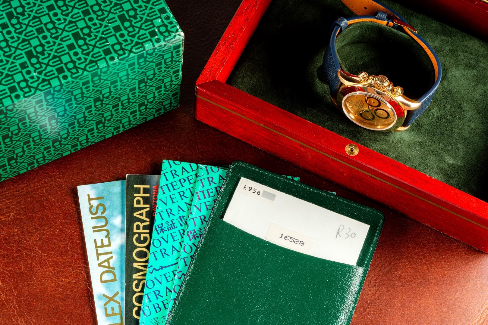 16528 Daytona Zenith (wonderful condition / box papers / inverted six dial) – Bild 5