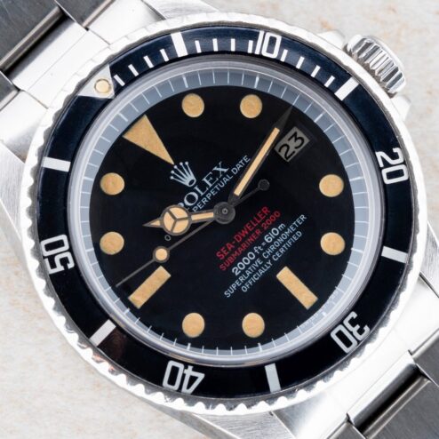 1665 Sea-Dweller Double Red (MKIV dial / wonderful patina / straigh from nothern Germany)