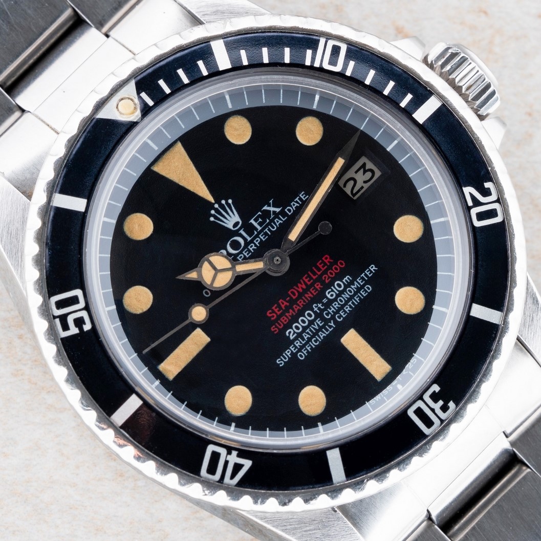 1665 Sea-Dweller Double Red (MKIV dial / wonderful patina / straigh from nothern Germany)