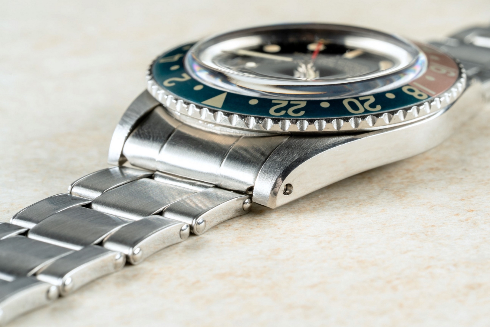 1675 GMT-Master (MIRROR GILT Dial / from 1964 / faded fat font Pepsi) – Bild 10