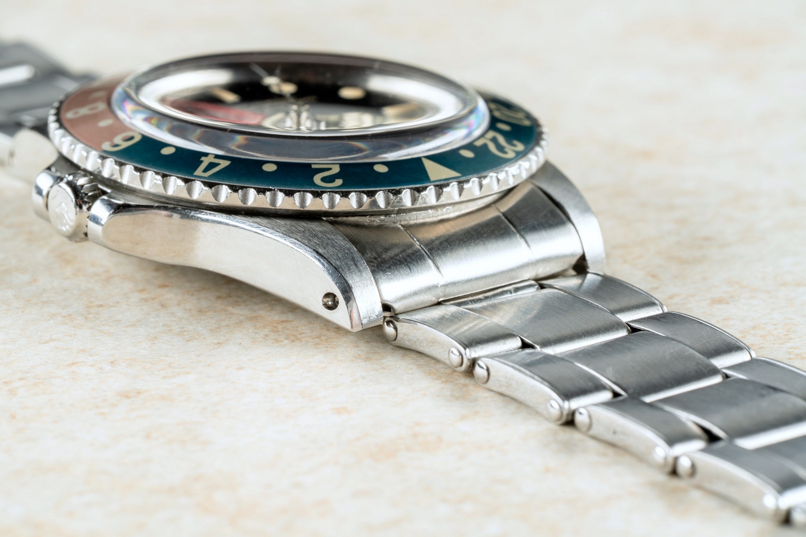 1675 GMT-Master (MIRROR GILT Dial / from 1964 / faded fat font Pepsi) – Bild 11