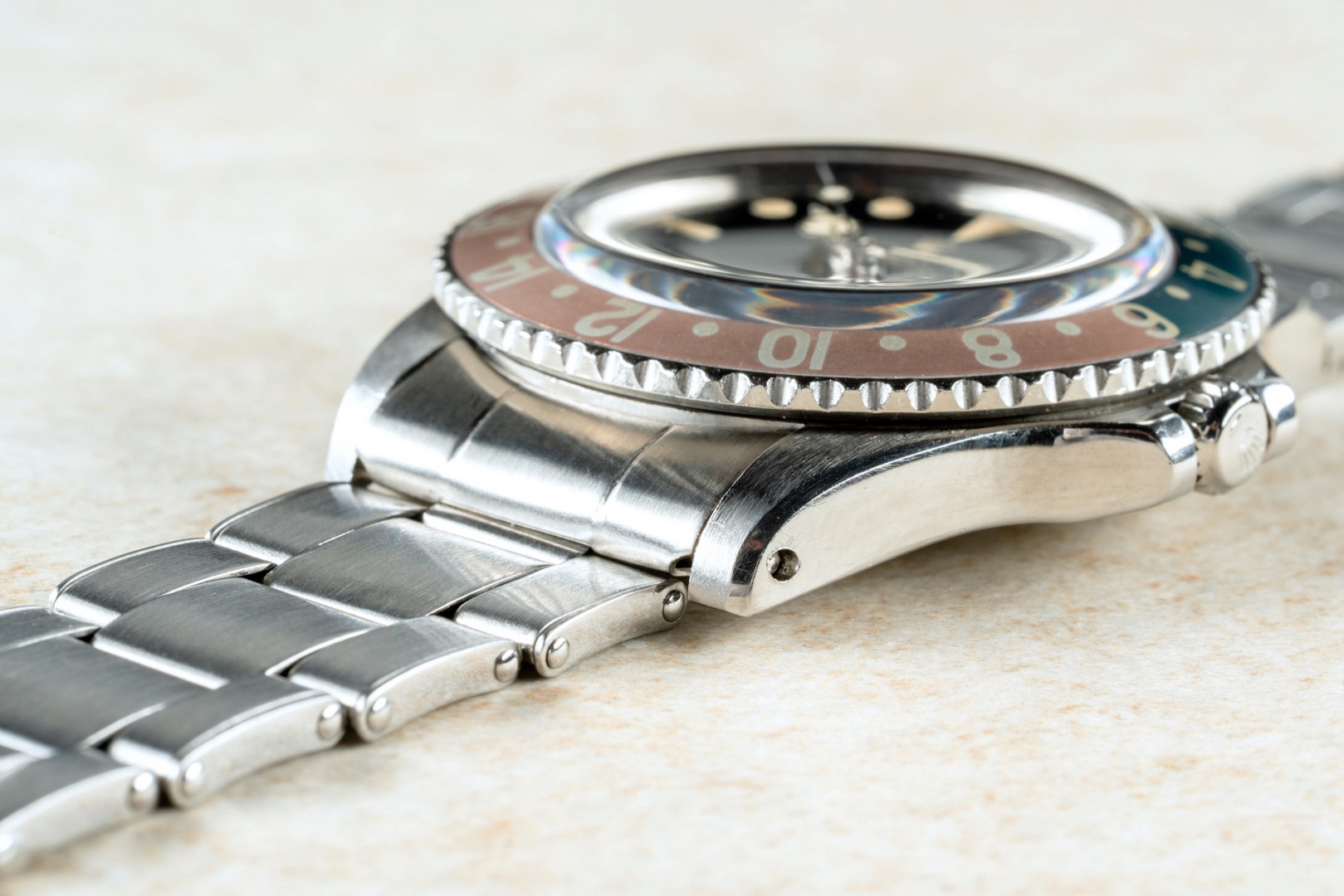 1675 GMT-Master (MIRROR GILT Dial / from 1964 / faded fat font Pepsi) – Bild 12