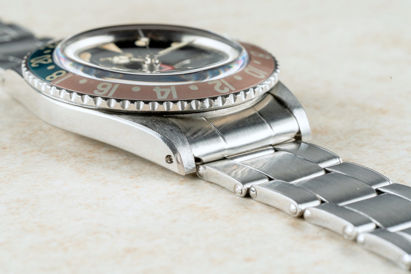 1675 GMT-Master (MIRROR GILT Dial / from 1964 / faded fat font Pepsi) – Bild 9