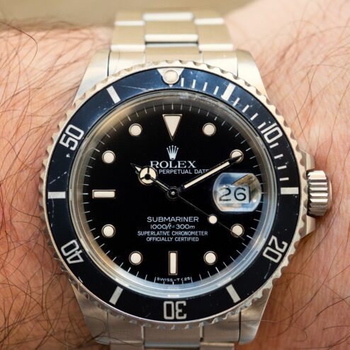 Alternative view of 168000 Submariner Date (rare reference / top patina / full set)