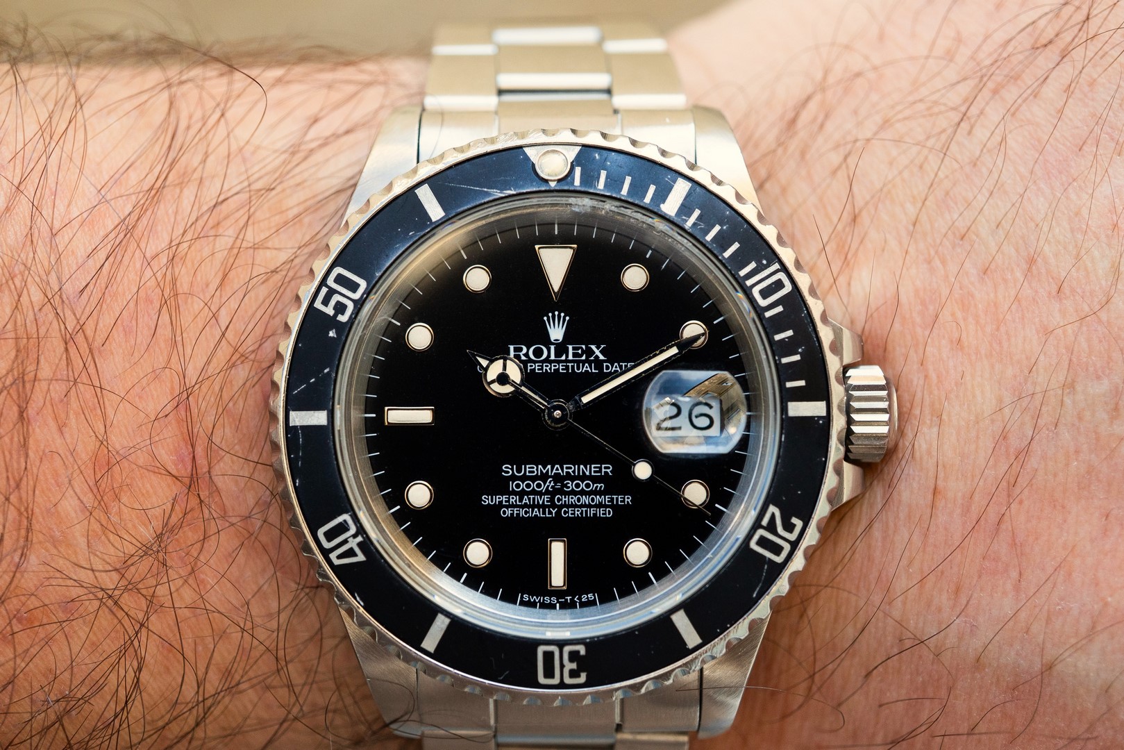 168000 Submariner Date (rare reference / top patina / full set) – Bild 2