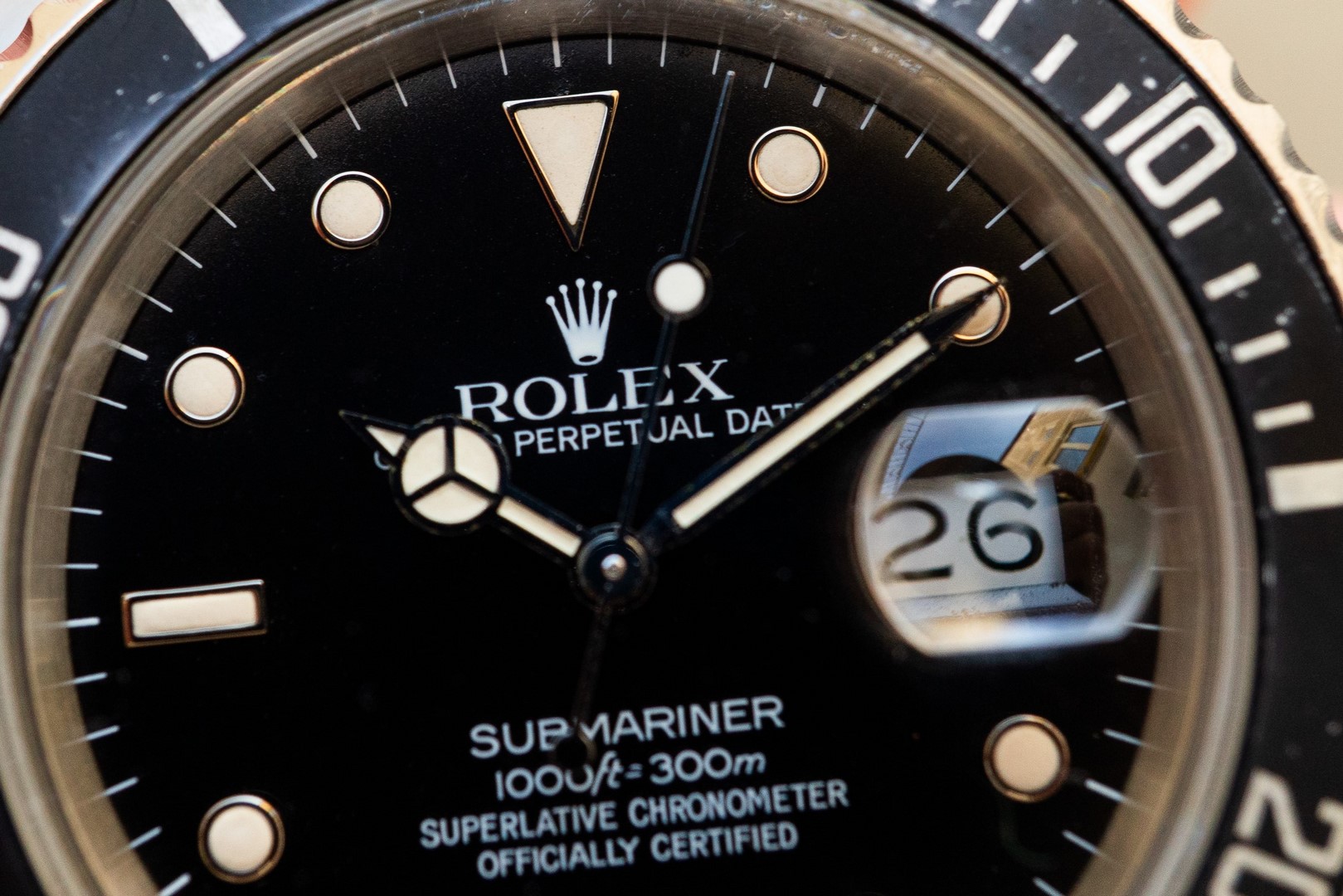 168000 Submariner Date (rare reference / top patina / full set) – Bild 3