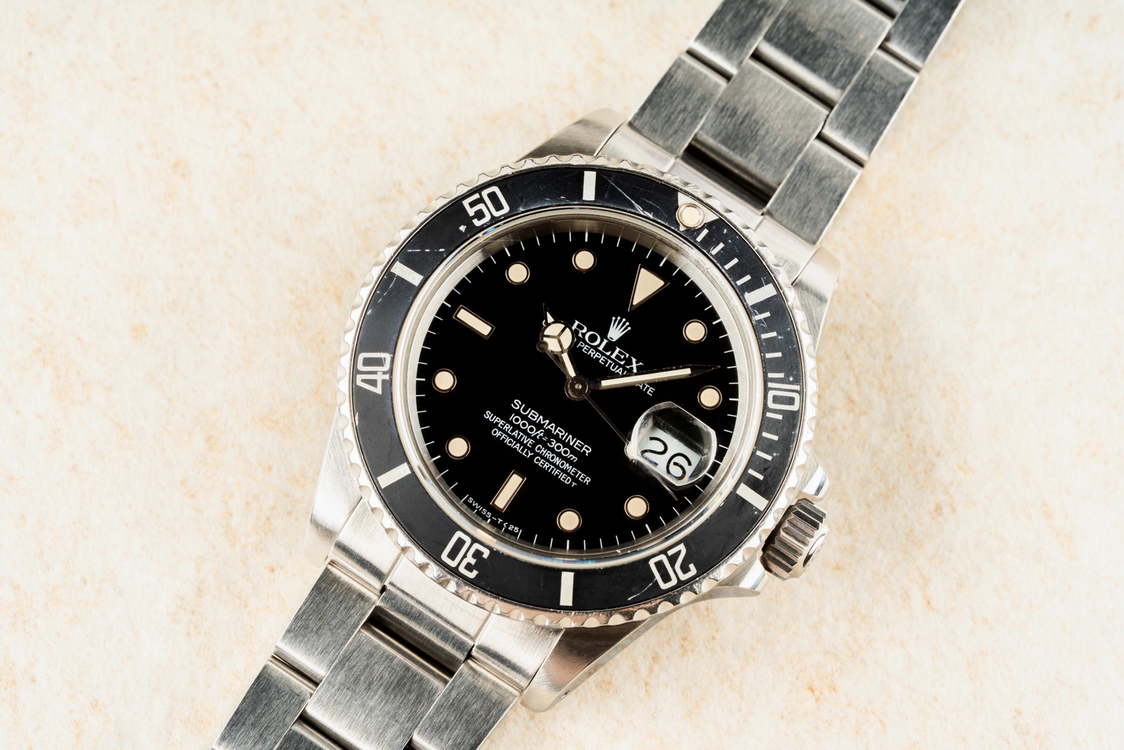 168000 Submariner Date (rare reference / top patina / full set) – Bild 6