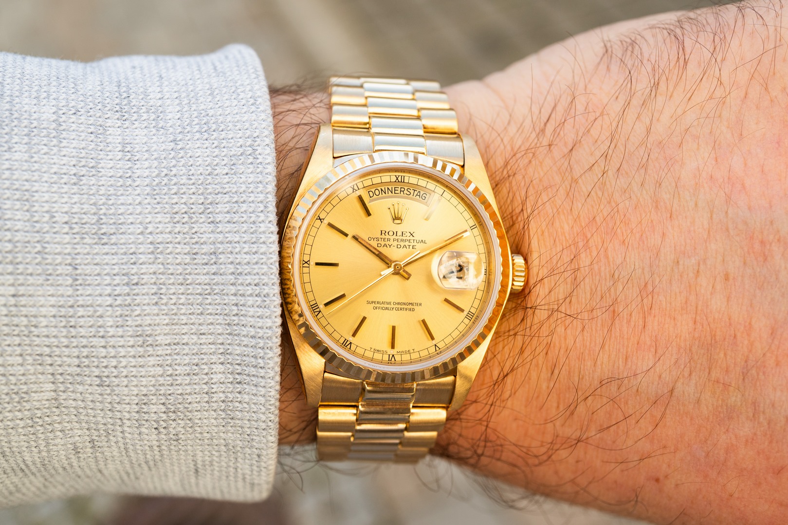 18038 Day-Date (classic configuration / very nice condition / from 1980) - Image 3