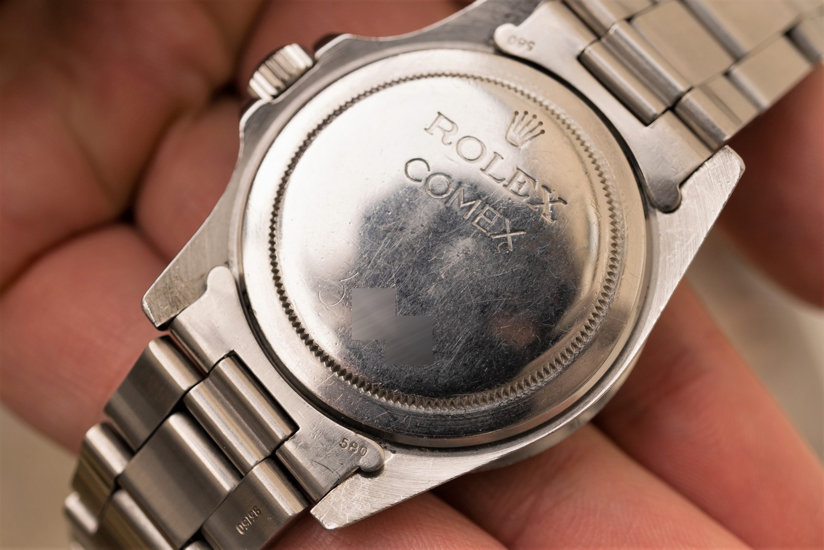 5514 COMEX Submariner (medium number / 100% correct / wonderful patina / Rolex Service papers with COMEX!) - Image 5