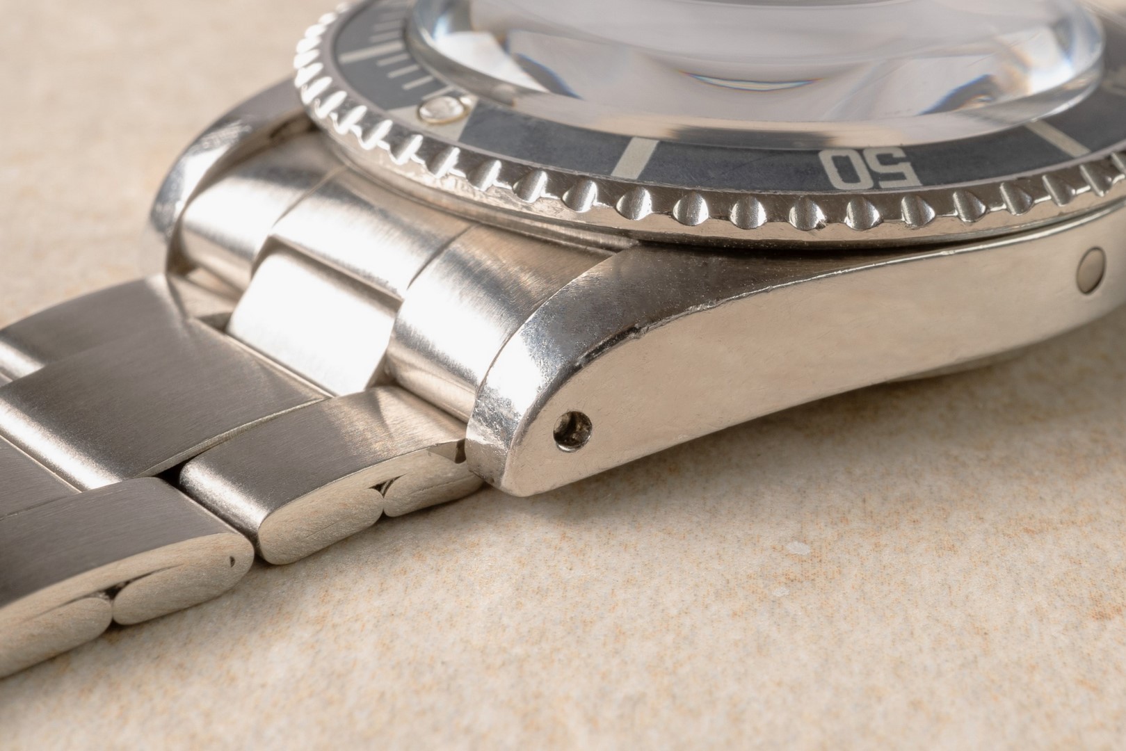 5514 COMEX Submariner (medium number / 100% correct / wonderful patina / Rolex Service papers with COMEX!) - Image 9