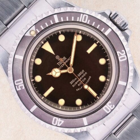 7928 Submariner (crazy tropical chapter ring gilt dial / the best in the world!)