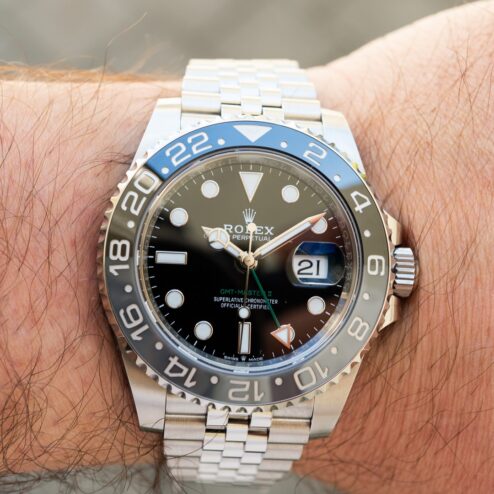 Alternative view of 126710GRNR GMT-Master II (Bruce Wayne / 2024 / germany / top)
