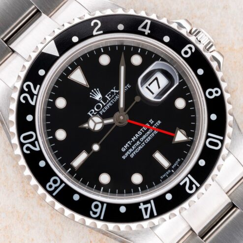 16710 GMT-Master II (unpolished / caseback sticker / 2004 / box papers)