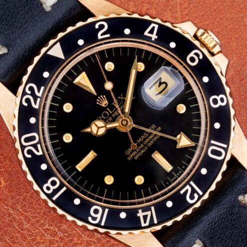 1675 GMT-Master (black nipple dial / top case / Rolex buckle / from 1978)
