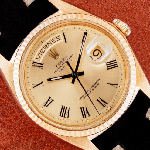 1803 Day-Date (pre buckley dial / perfect dial condition / fresh service / from 1970)