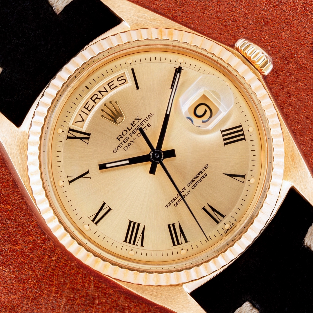 1803 Day-Date (pre buckley dial / perfect dial condition / fresh service / from 1970)
