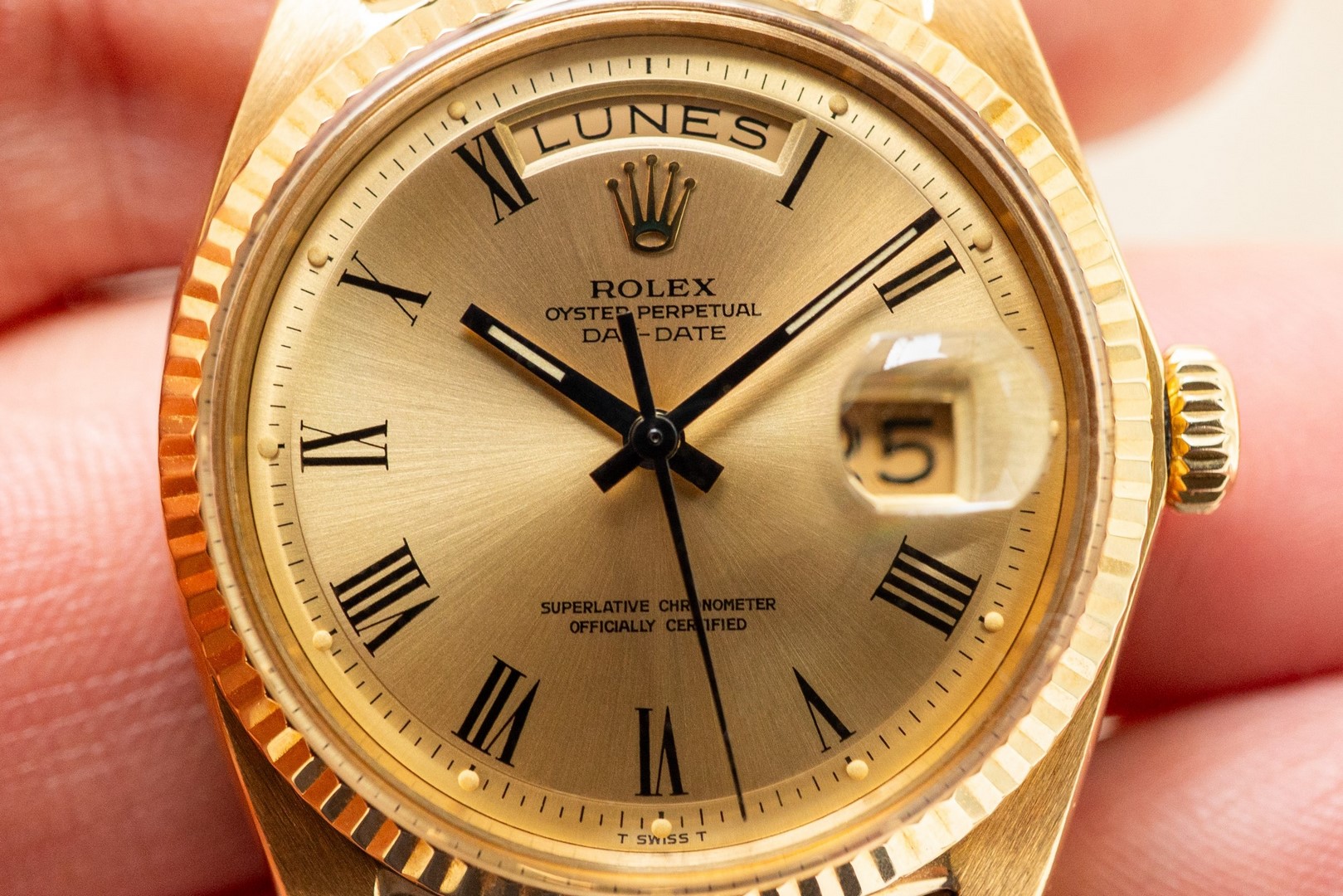 1803 Day-Date (pre buckley dial / perfect dial condition / fresh service / from 1970) – Bild 3