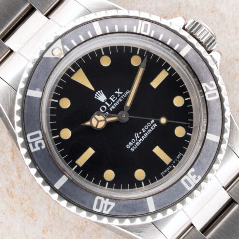 5513 Submariner (serif dial / perfect patina / mega faded fat font MK3)