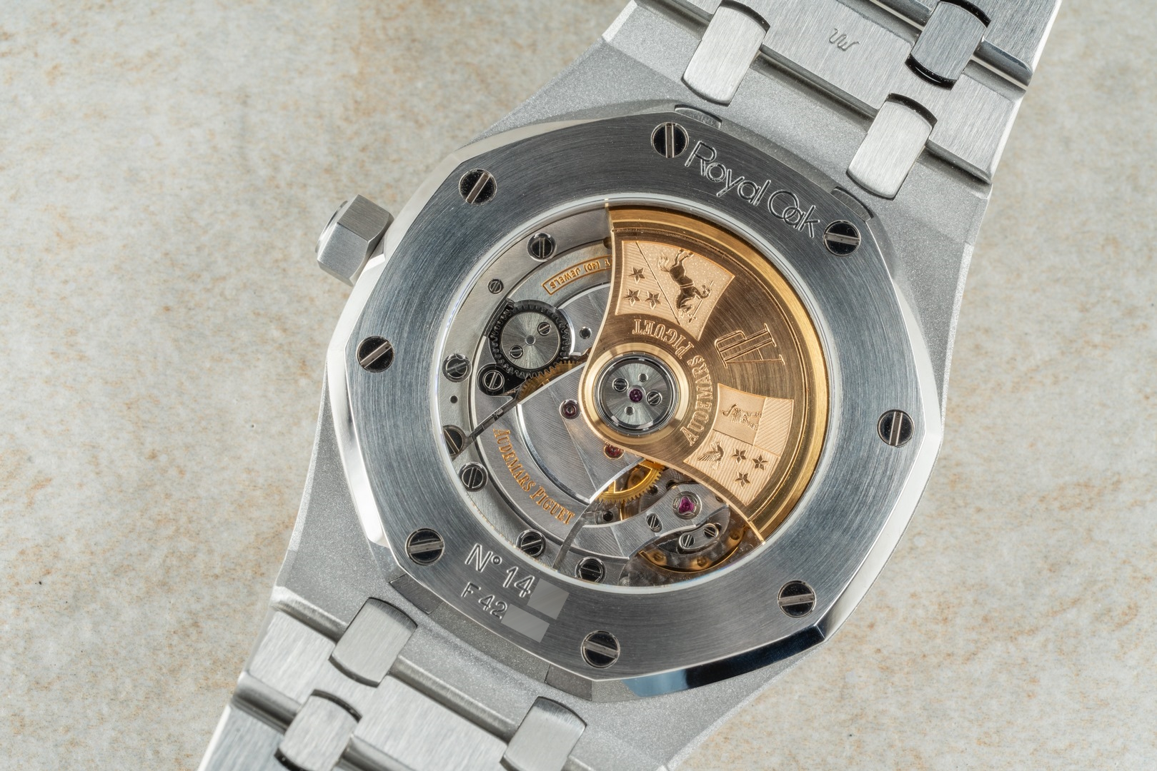 15300ST Royal Oak (black dial / born black / top top watch / full set) – Bild 7