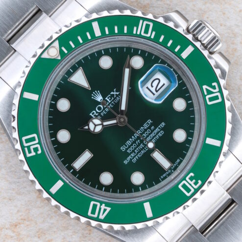 116610LV Submariner Date HULK (2012 / top / Italian watch)