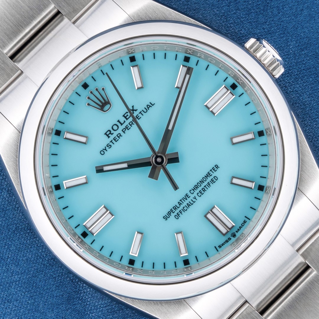 126000 Oyster Perpetual (Tiffany / 2024 / german full set / new and unworn)