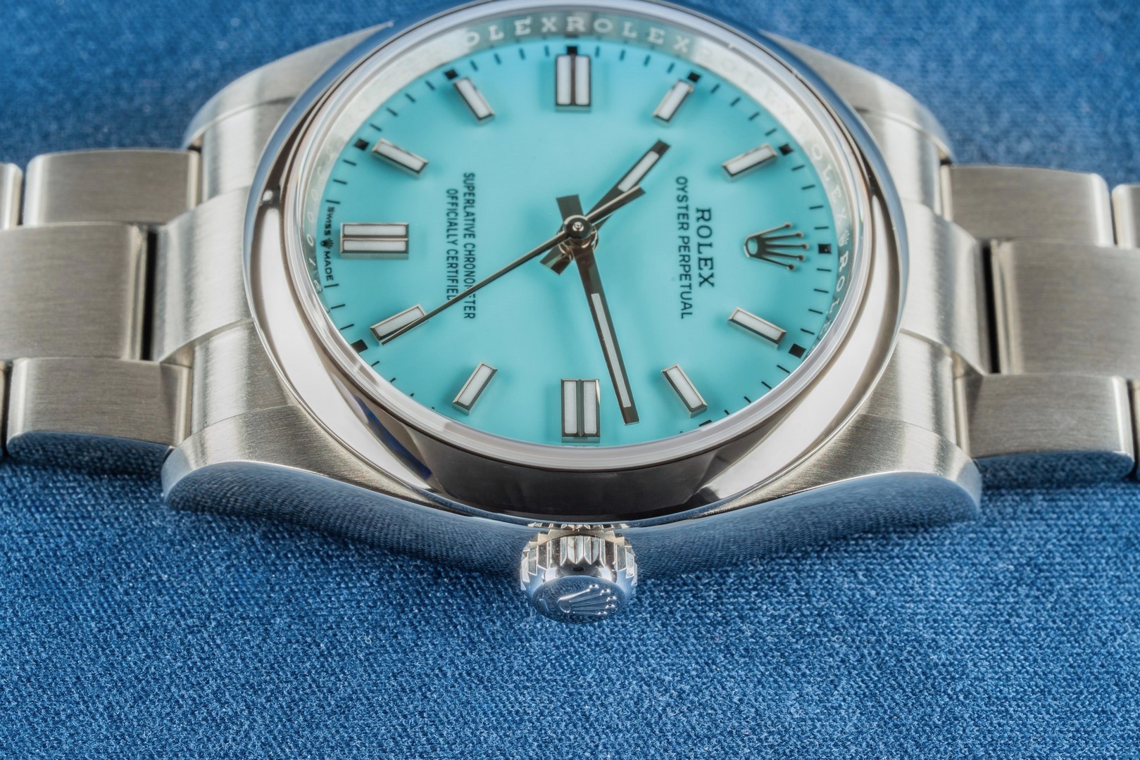 126000 Oyster Perpetual (Tiffany / 2024 / german full set / new and unworn) – Bild 6