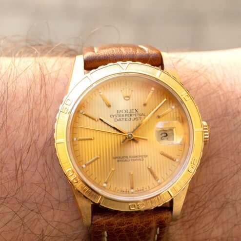 Alternative view of 16258 Datejust Turn-O-Graph (so rare you didn't know it exists / from 1980)