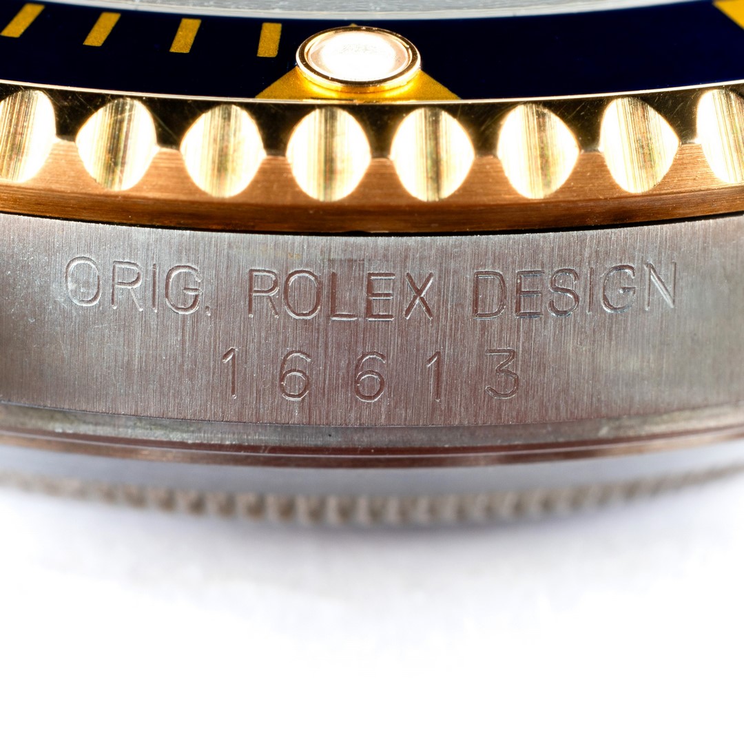 16613 Submariner Date (blue/purple / unpolished / caseback sticker / box and papers) – Bild 12
