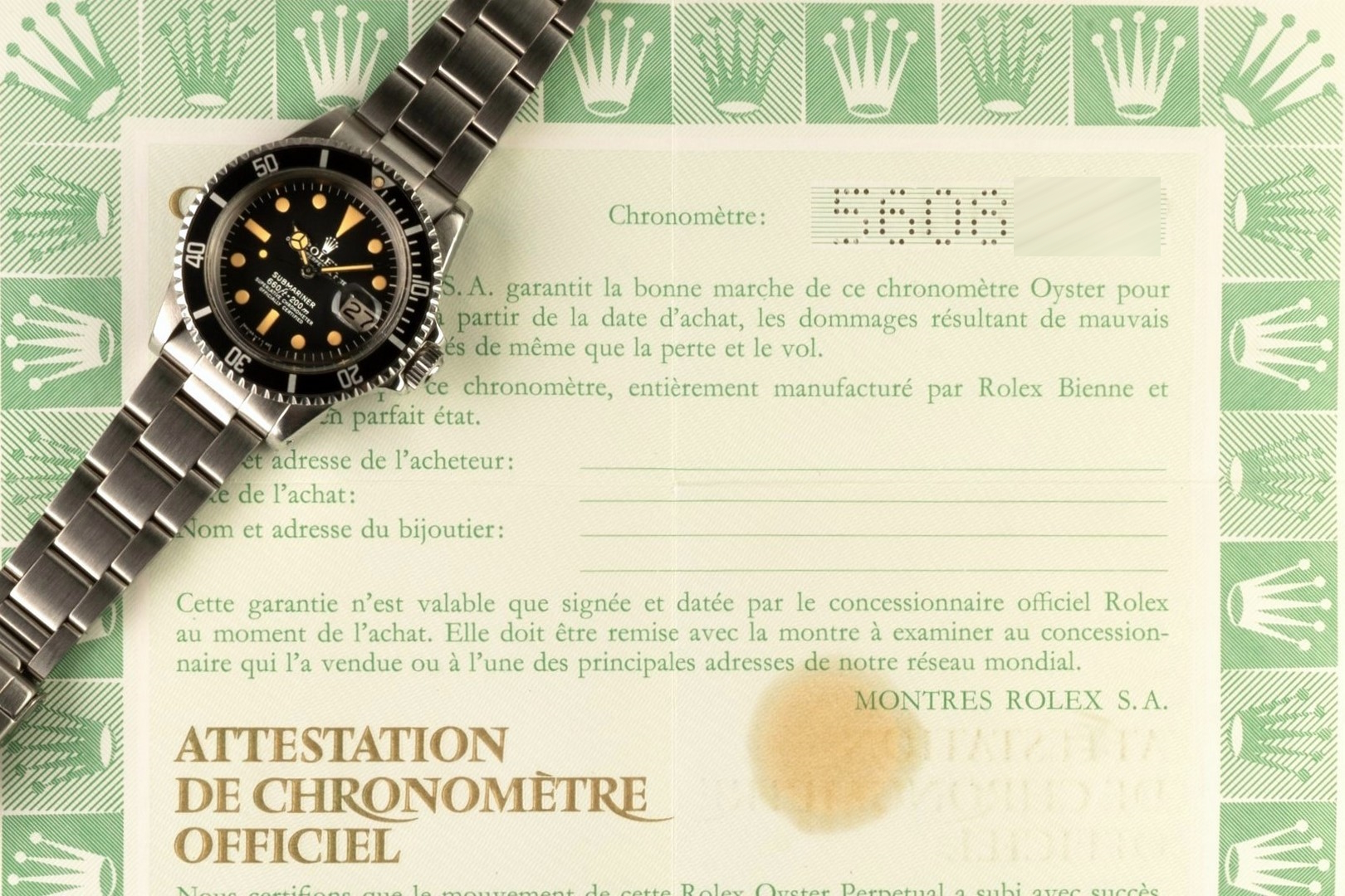 1680 Submariner Date (MK3 MAXI dial at it's best / full set / super combo) – Bild 4
