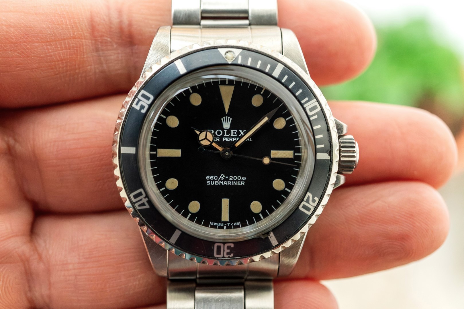 5513 Submariner (Non serif dial / 9315 folded oyster / cool vintage) – Bild 3
