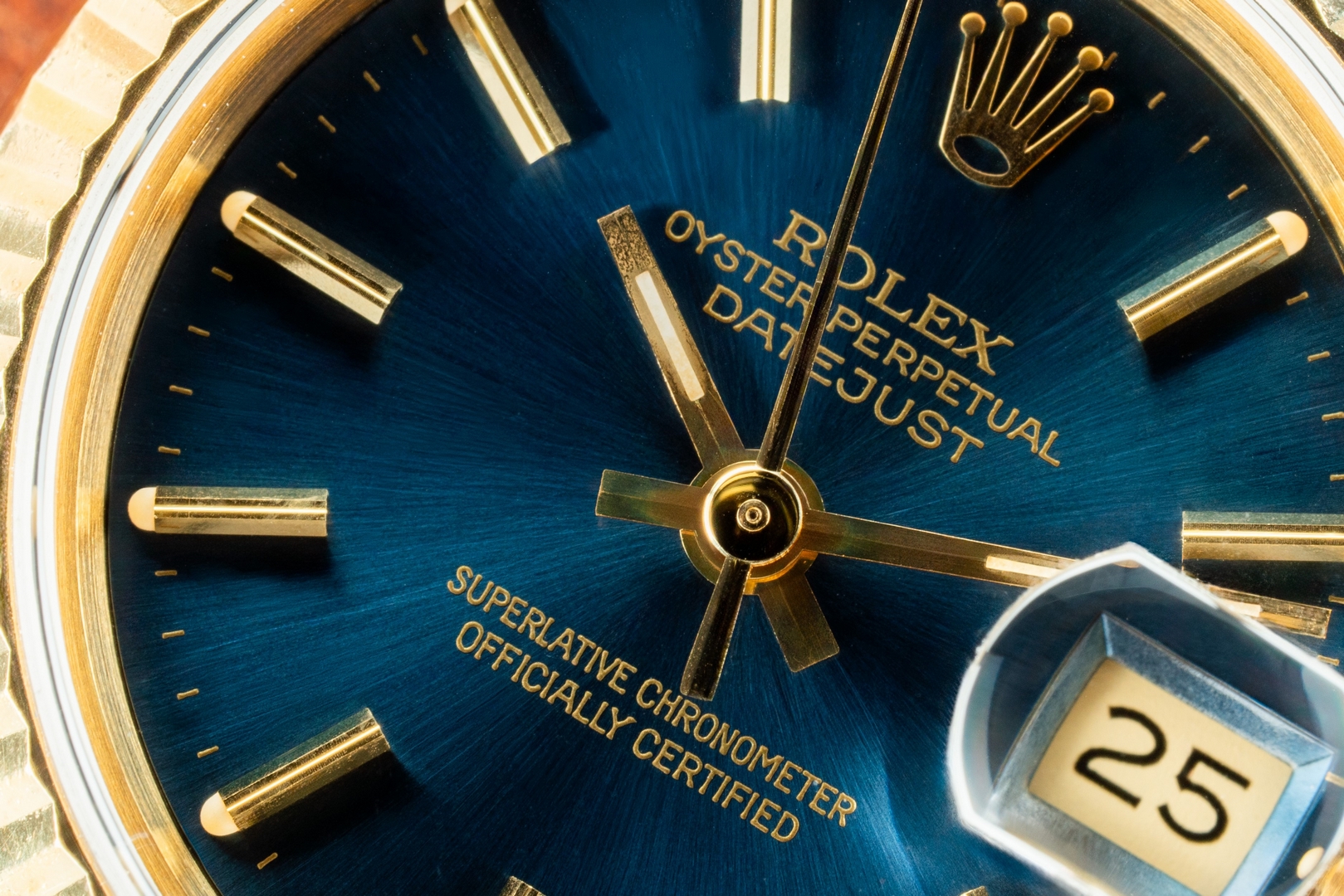 69178 Lady-Datejust (blue dial / unpolished / full set Munich Germany) – Bild 6