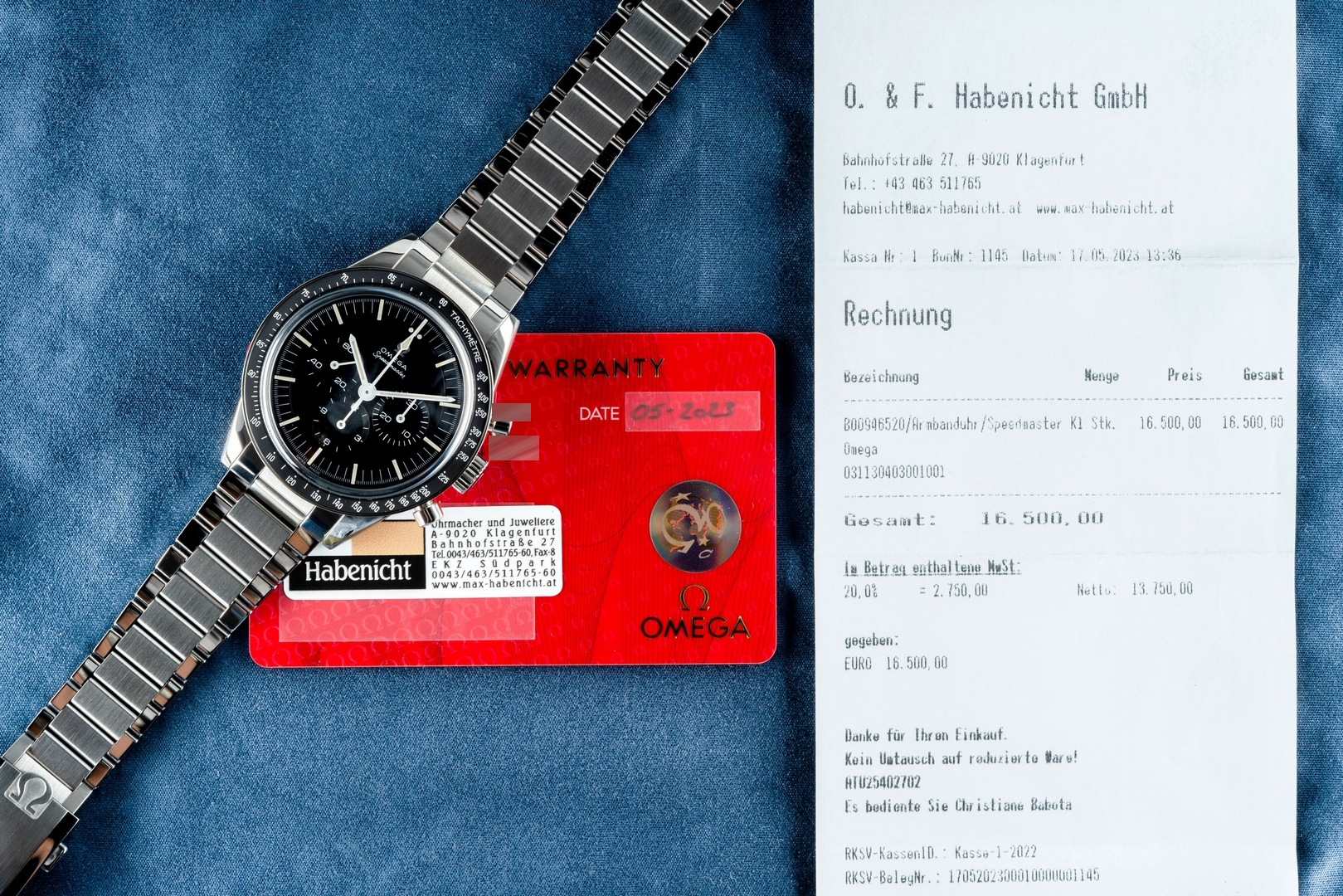 311.30.40.30.01.001 Speedmaster (Ed White / 321 caliber / 2023 new and unworn) – Bild 9