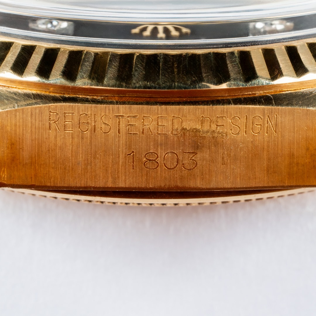 1803 Day-Date (full set Caracas / perfect black dia dial / hidden clasp) – Bild 13