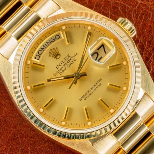 18038 Day-Date (thick case version / Venezuela D'Agosto / fat lume / full set)