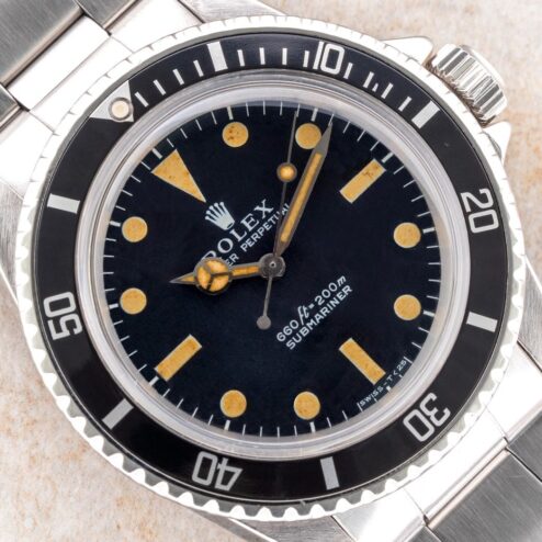 5513 Submariner No Date (serif dial / strong patina / 9315 folded oyster)