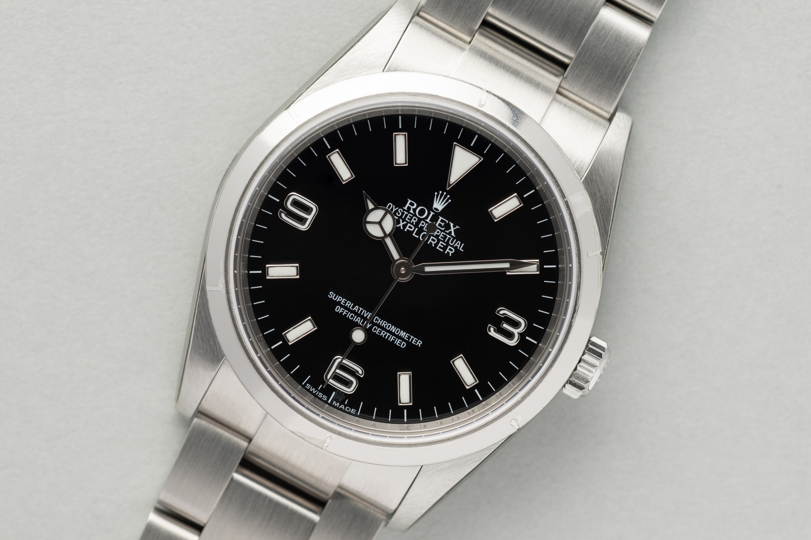 114270 Explorer I (new unworn full stickers / LC100 german full set / rehaut / from 2009 – Bild 5
