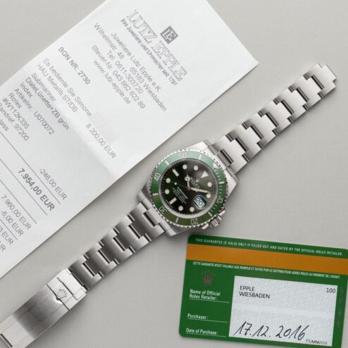 116610LV Submariner Date (HULK / german full set from first owner / 2016) – Bild 3