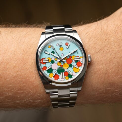 Alternative view of 124300 Oyster Perpetual (Celebration Dial / 2024 / top condition full set)