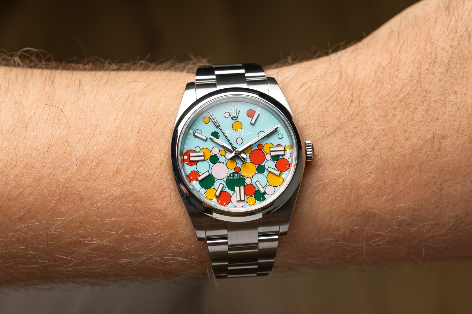 124300 Oyster Perpetual (Celebration Dial / 2024 / top condition full set) – Bild 2